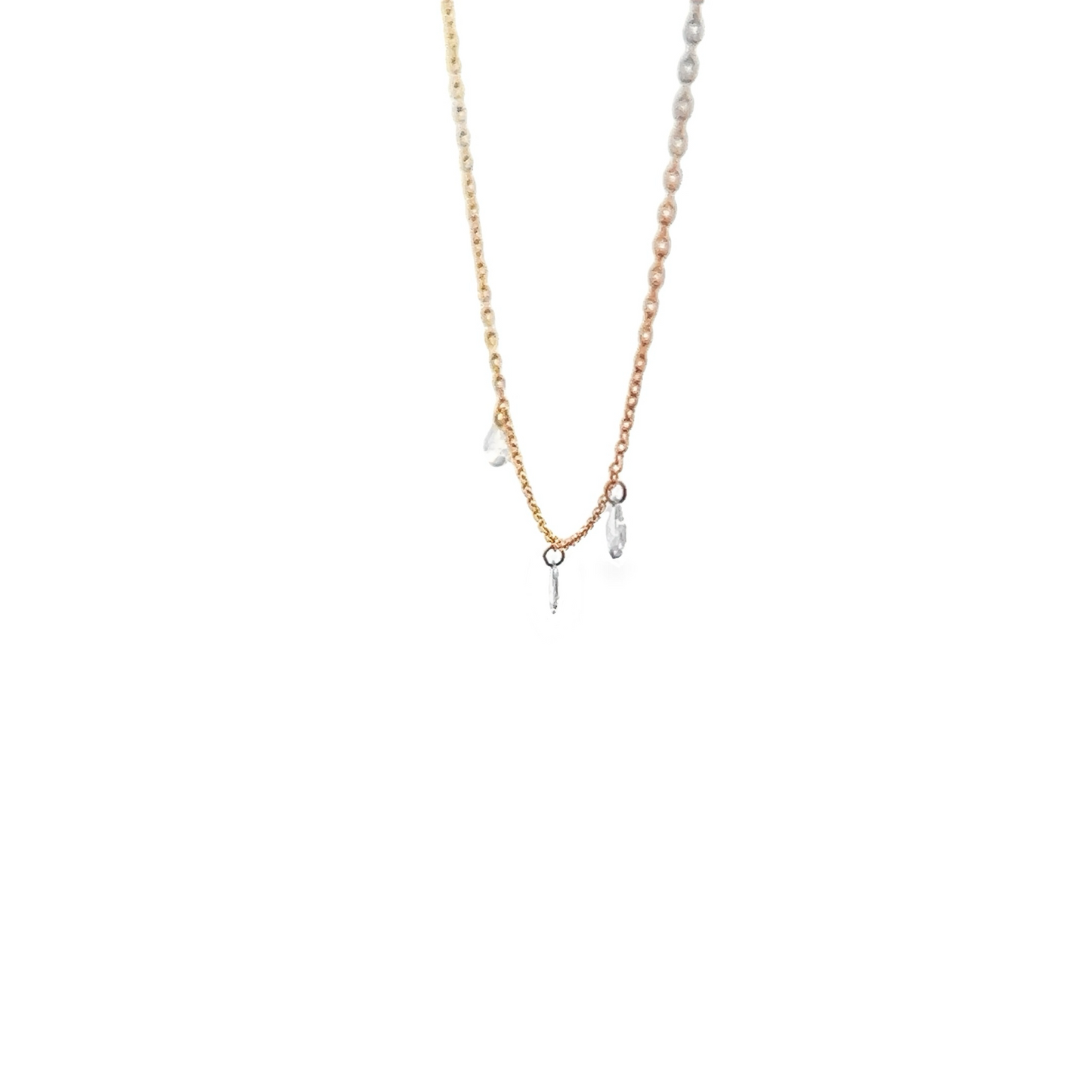 Rose-cut Diamond Necklace