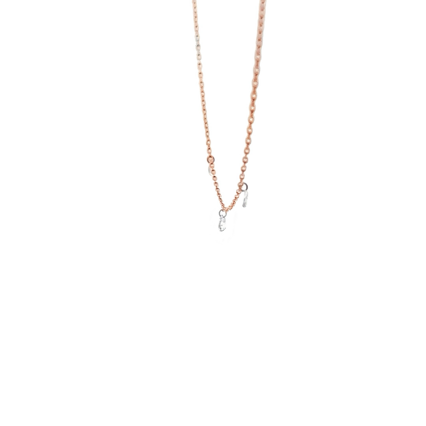 Rose-cut Diamond Necklace