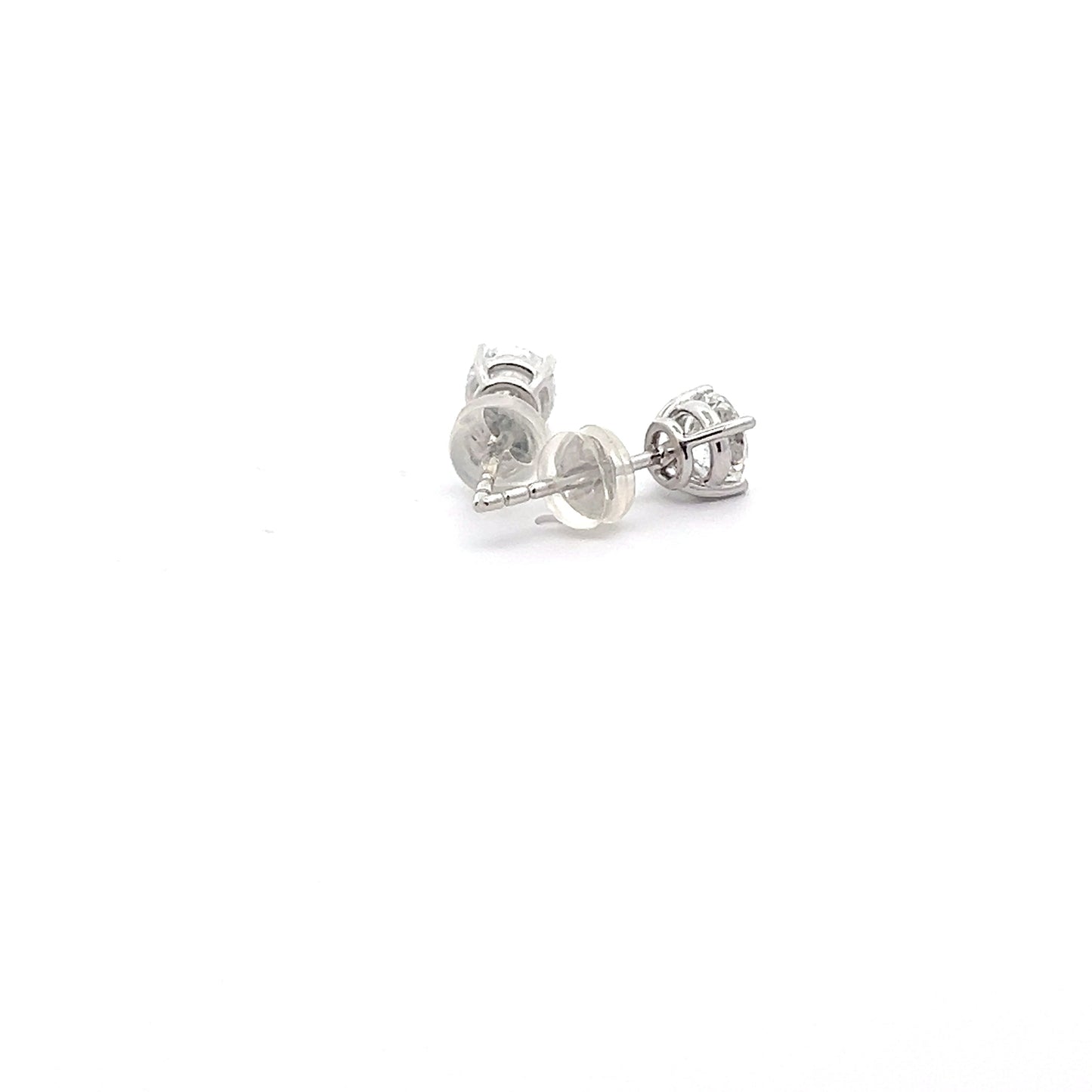 Round 1.10ct Lab-grown Diamond Studs in Platinum
