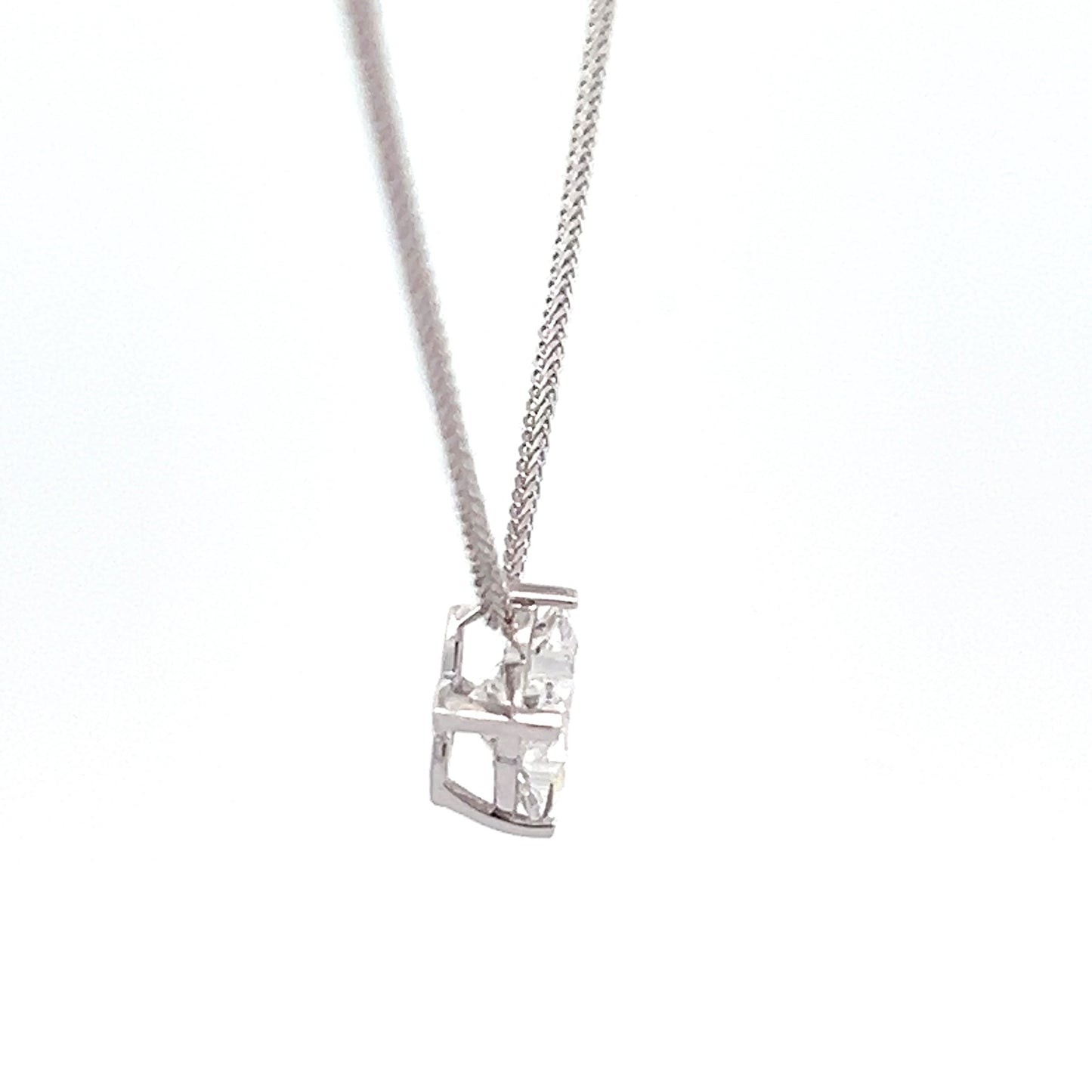 Lily-cut 2.09ct Lab-grown Diamond Necklace in Platinum