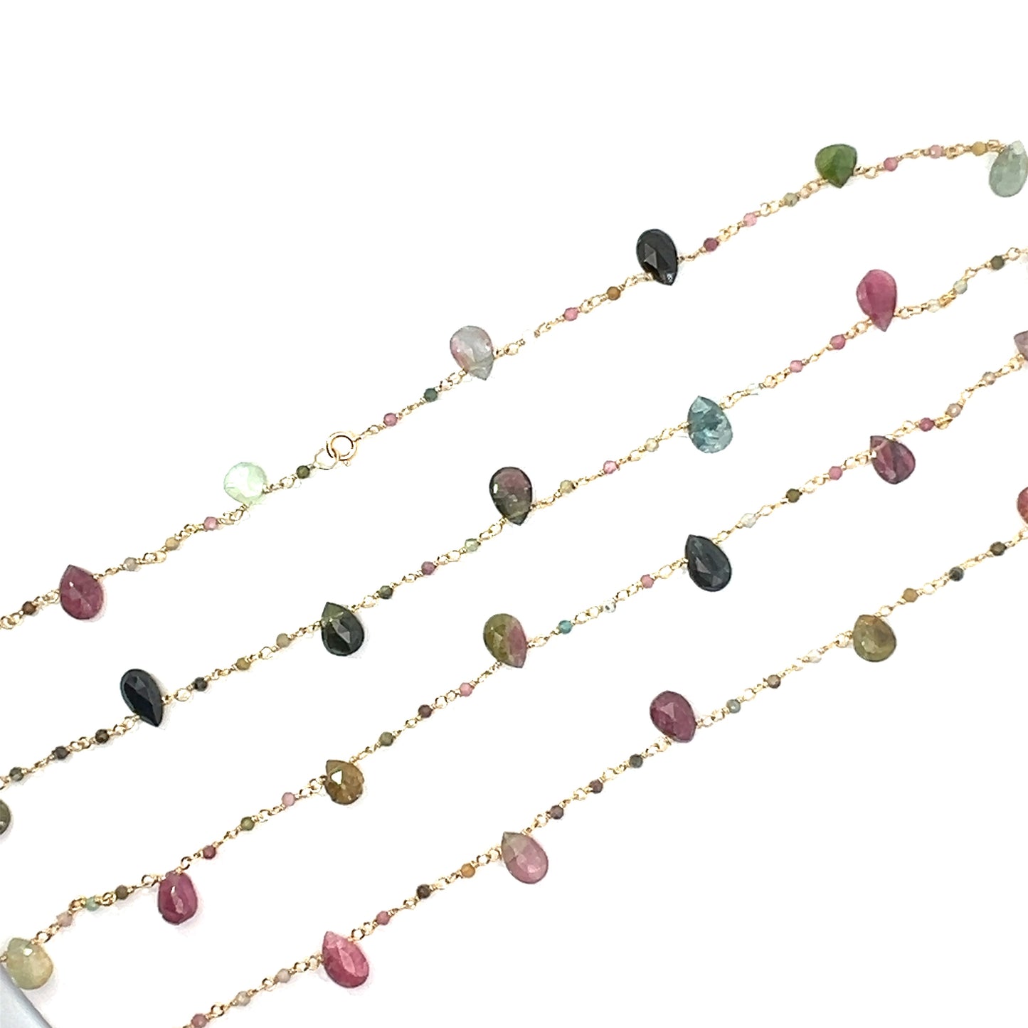 Multi-color Sapphire Necklace