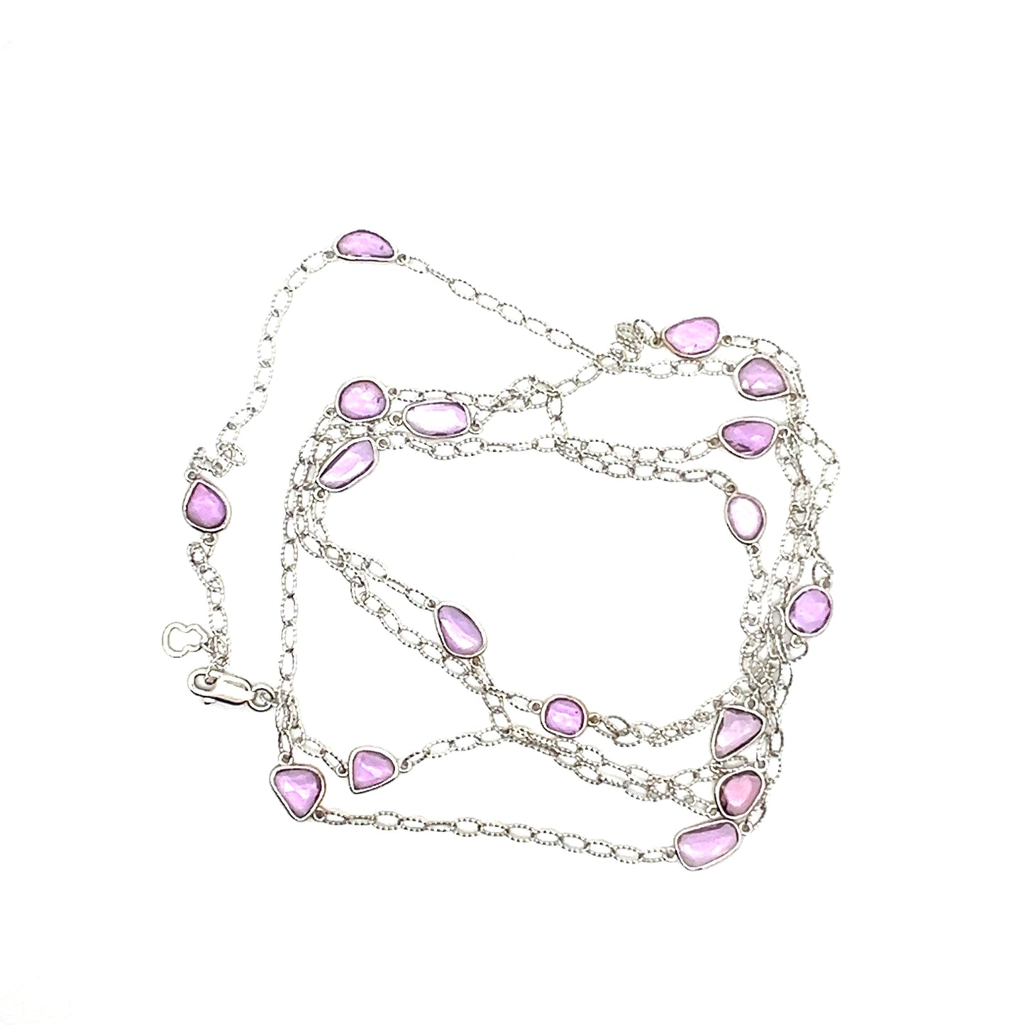 Purple Sapphire Necklace