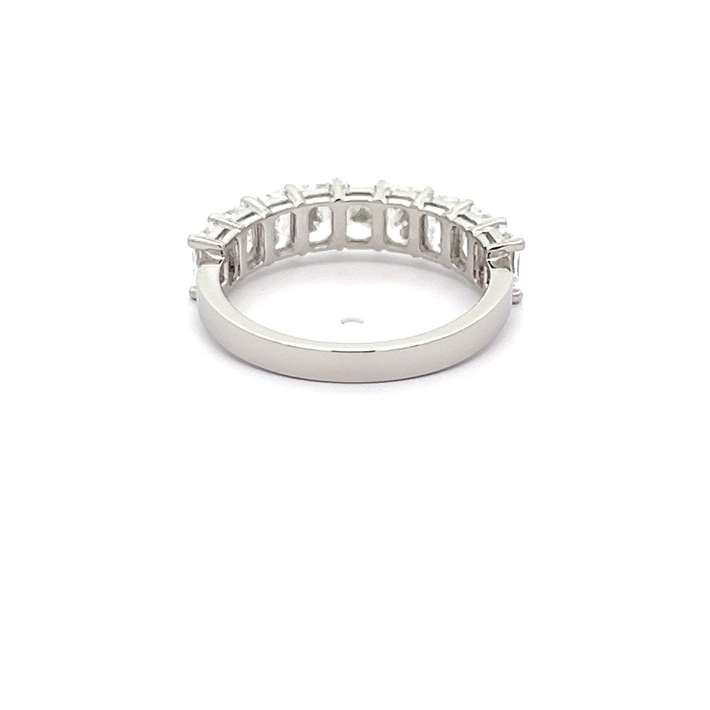 Radiant Cut Lab-grown Diamond Ring in Platinum