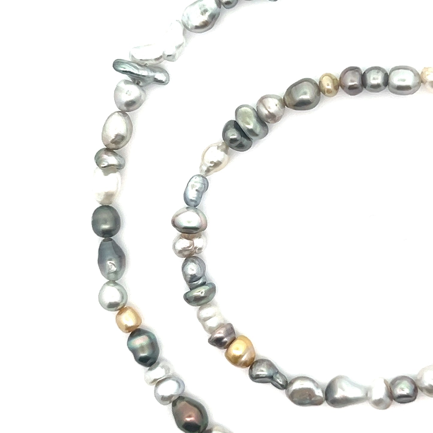 Tahitian Keshi Pearl Necklace 4.0-5.0mm